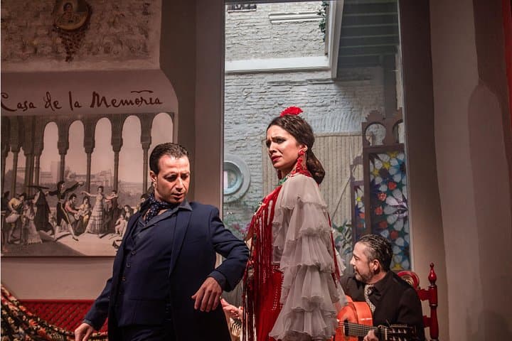 Show de Flamenco no Bilhete de Entrada da Casa de la Memoria