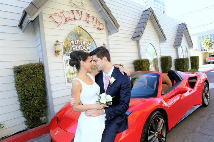 Celebração de casamento em Las Vegas