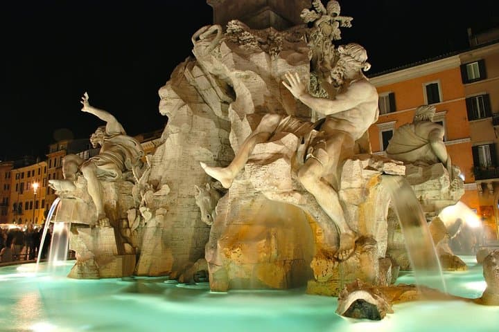 Passeio Privado à Noite em Roma