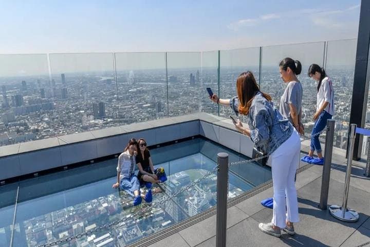 Banguecoque: Bilhete de Admissão Mahanakhon SkyWalk