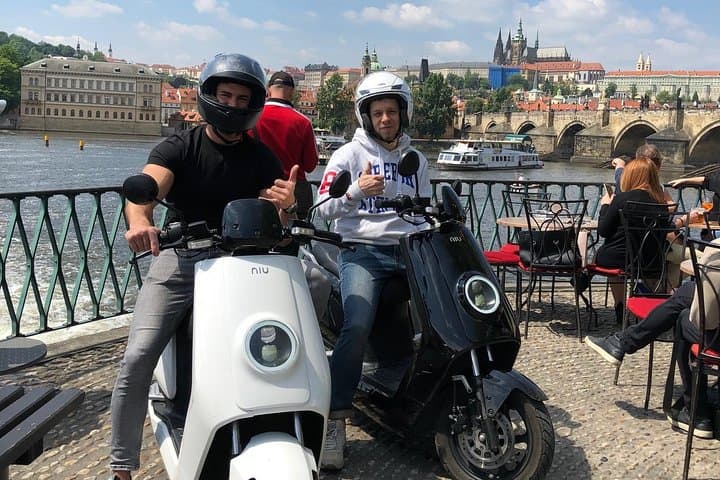 Praga de scooter
