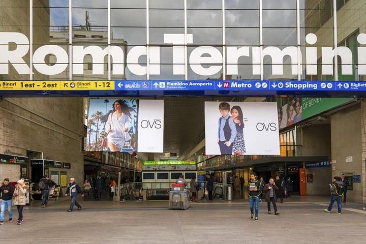 Transferência das estações ferroviárias de Roma para Roma