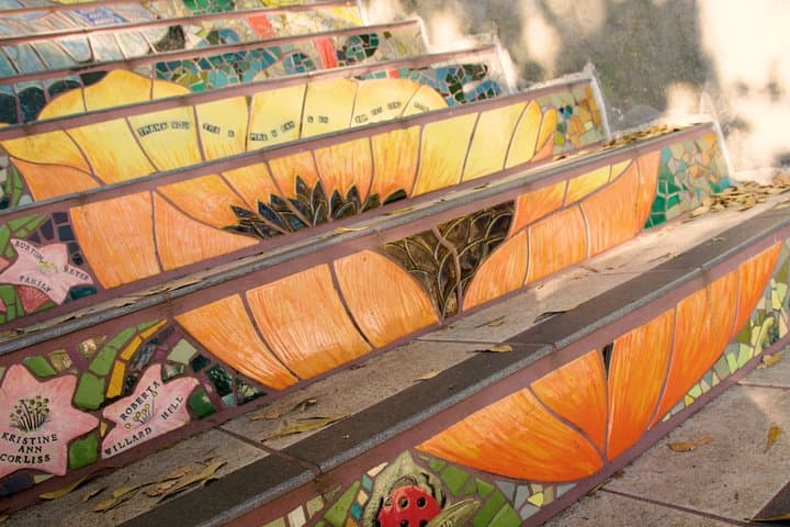 Escadas escondidas de São Francisco