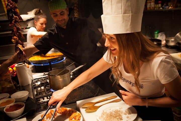 Barcelona experiência de culinária Espanhol interativa