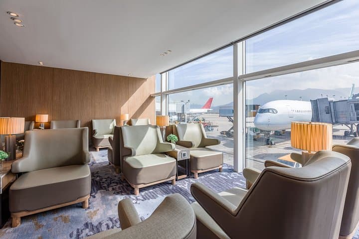 Acesso ao Lounge Premium Plaza do Aeroporto Internacional de Hong Kong