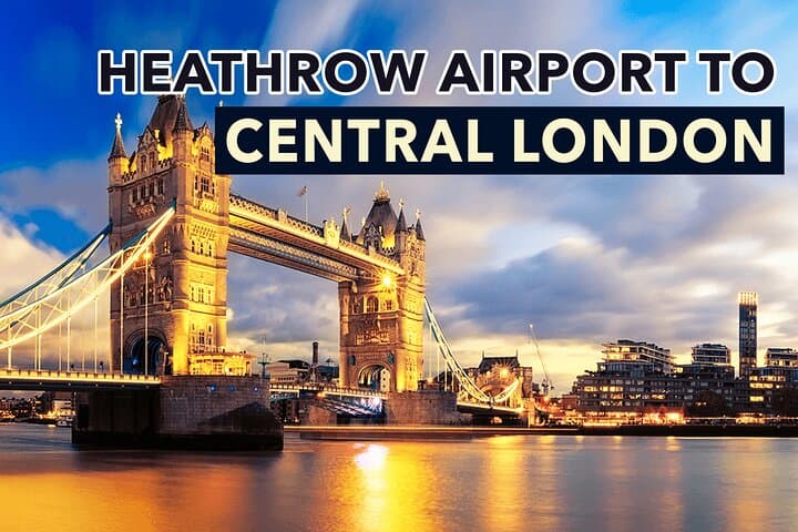 Aeroporto de Heathrow para o centro de Londres transferências privadas