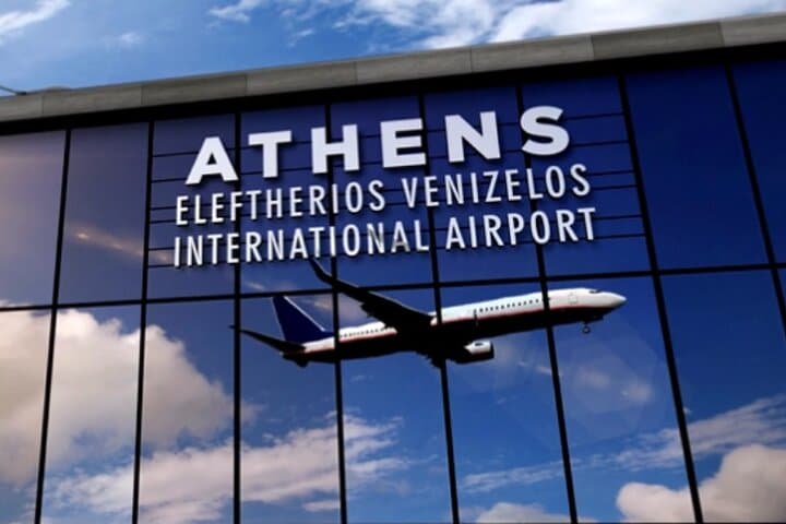 Traslado de partida da cidade de Atenas para o aeroporto de Atenas