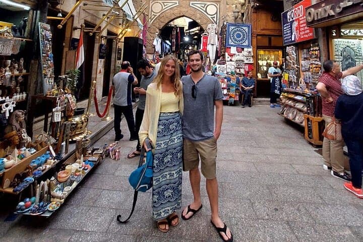 Excursão de compras no Cairo saindo do aeroporto do Cairo ou no Cairo Giza