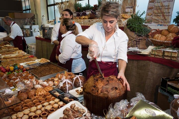 Excursão à confeitaria de Milão