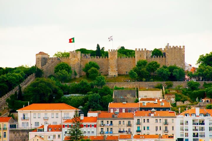 Bilhete eletrónico para São Jorge com Audio Tour e Lisboa City Audio Tour