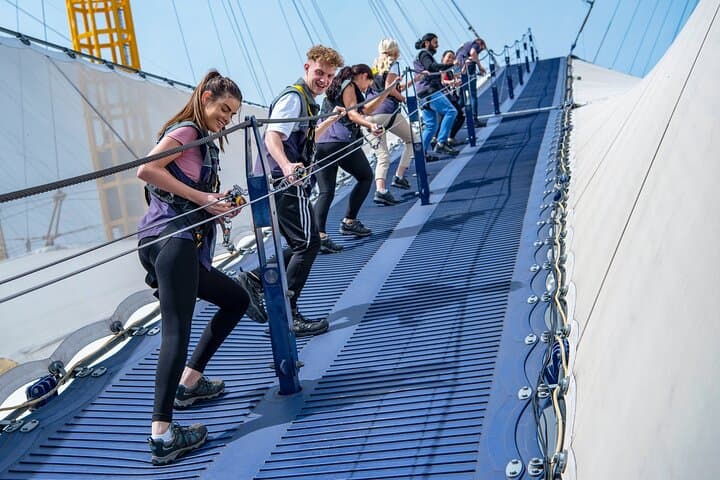 Up at The O2: escalada diurna com passeio guiado com vistas panorâmicas