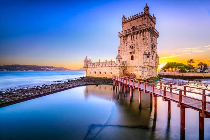 Bilhete eletrônico para a Torre de Belém com audio tour e city tour em Lisboa