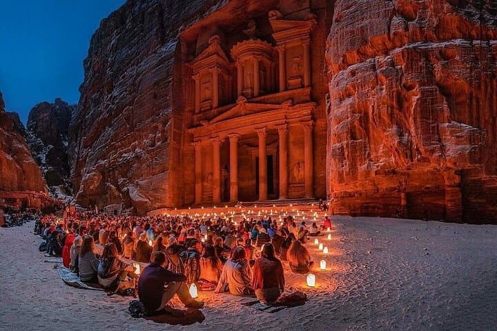 Petra e Petra por noite Tour Privado