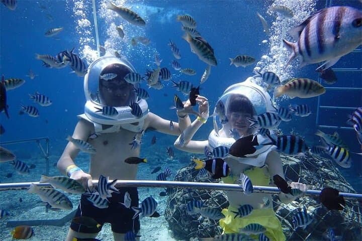 Esporte aquático Bali Sea Walker nusadua bali