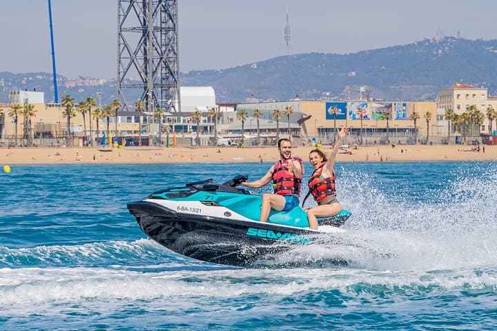 Jet Ski Experience sem licença em Barcelona