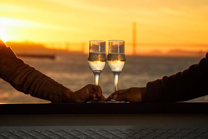 Cruzeiro ao pôr do sol em São Francisco