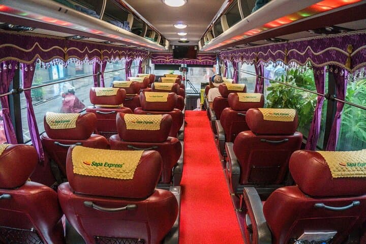 Hanói para Sapa (ou Sapa para Hanói) Ônibus Confortável com Wi-Fi