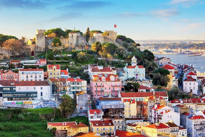 Lisboa: E-ticket para St. George Castle & Audio Tour no seu telefone