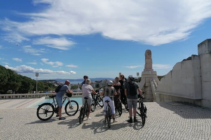 Excursão de bicicleta elétrica no centro de Lisboa