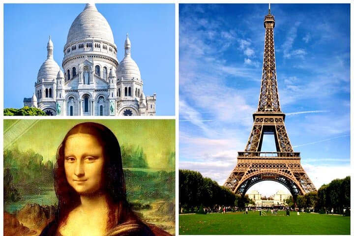 O melhor de Paris Tour com o Louvre, Torre Eiffel & Notre Dame
