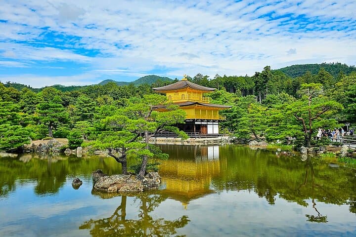 Templo Dourado de Quioto e Jardim Zen: visita guiada de 2,5 horas