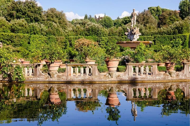 Bilhete de entrada para o Palácio Pitti e os Jardins Boboli em Florença