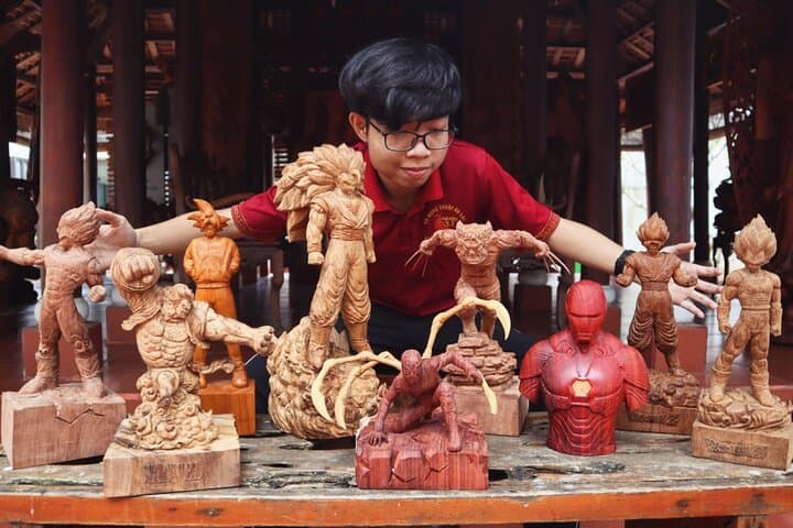 Hoi An Carvão de Madeira: Crie sua madeira de arte com mestre artesão