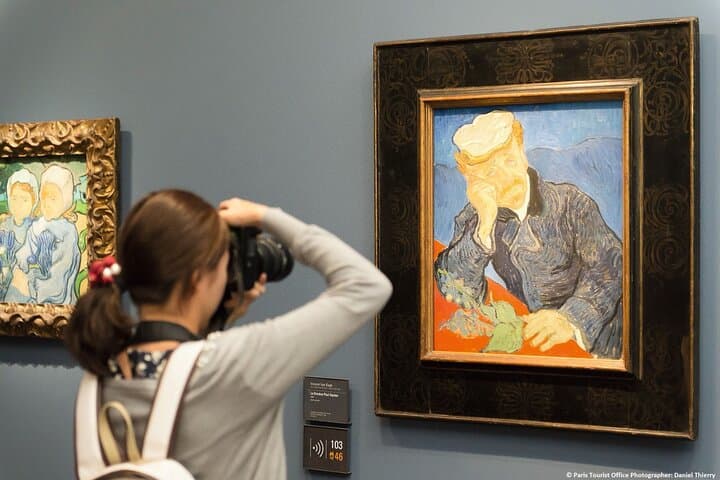 Ingresso de entrada para o Museu Paris Orsay com guia de áudio digital