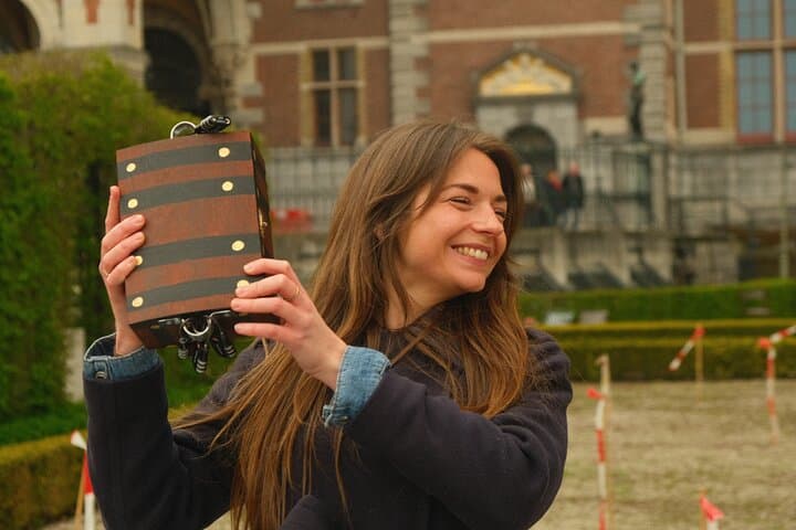 Desafio de caça ao tesouro em Amsterdã