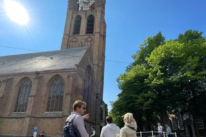 Tour privado de Delft e Rotterdam com passeio de barco privado