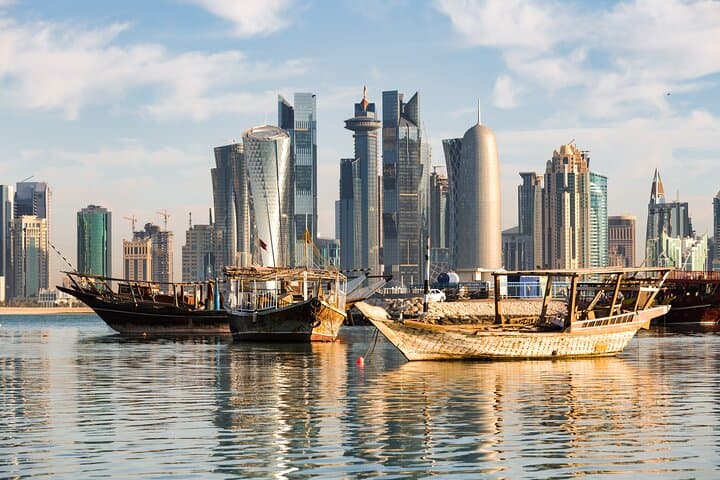 Trânsito em Doha: principais atrações de Doha Tour e Dhow Boat
