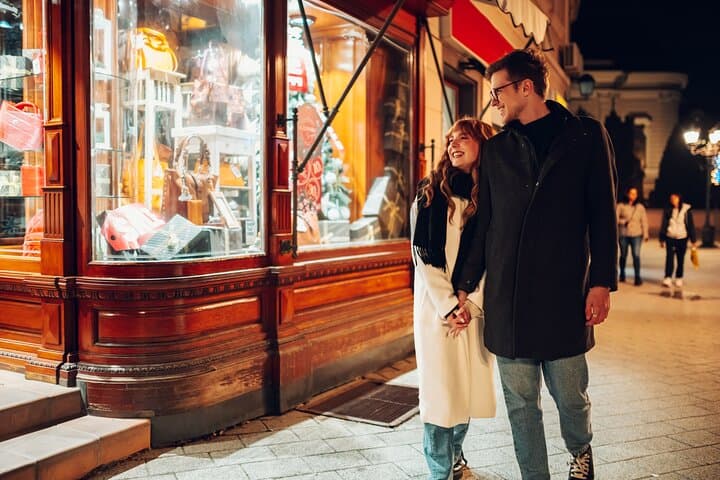 Paris romântico à noite