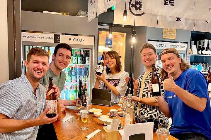 Sake Tasting em Tóquio