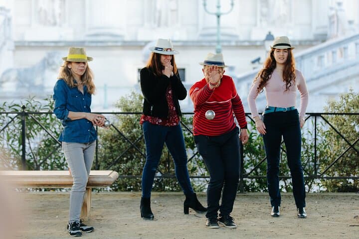 Jogar petanca em Paris