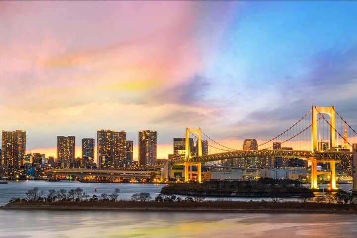 Luzes de Tóquio: Baía de Tóquio, Ginza e Shinbashi