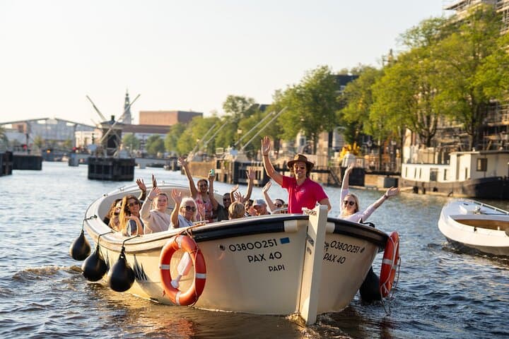 Cruzeiro All-Inclusive de 90 Minutos em Amsterdã pelo Capt. Jack