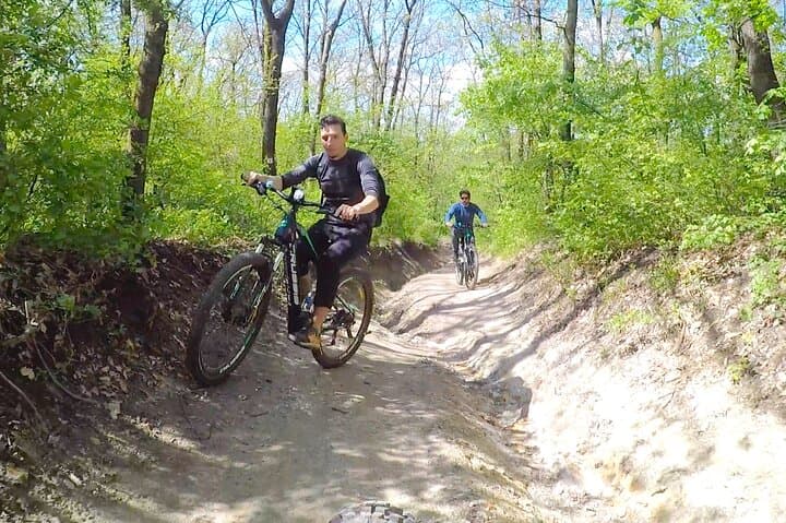 Budapeste E-Mountain Bike em Buda Hills - Top of Budapest