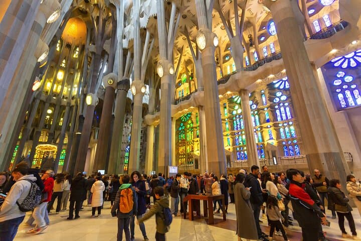 Visita guiada da Sagrada Família com acesso à torre
