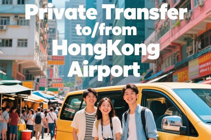 Hong Kong: Transporte privado de/para o Aeroporto de Hong Kong (HKG)