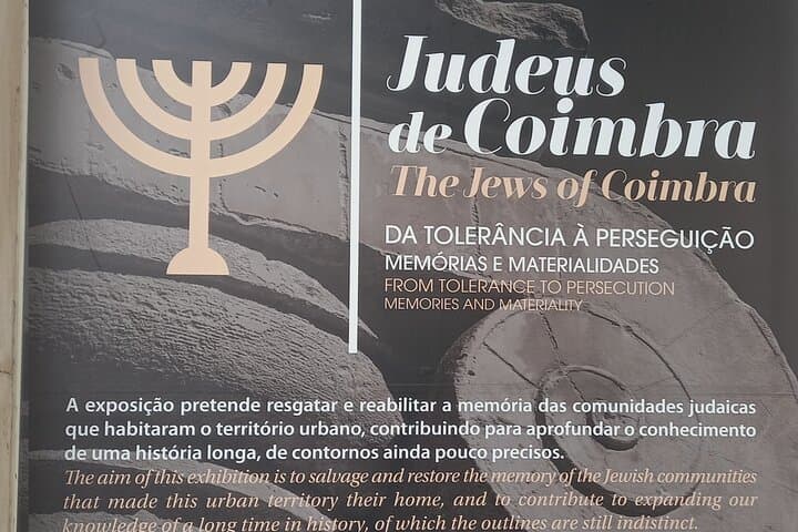 Coimbra Judaica Visita guiada Privada