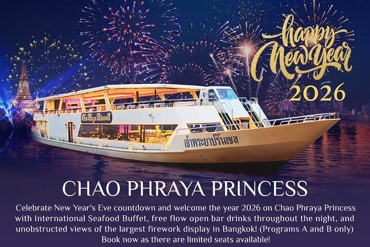 Cruzeiro Princesa Chao Phraya em Banguecoque