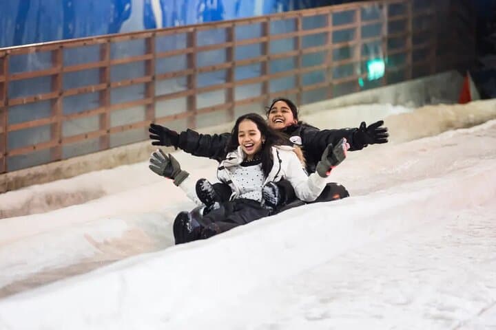 Entrada para a cidade de neve de Singapura