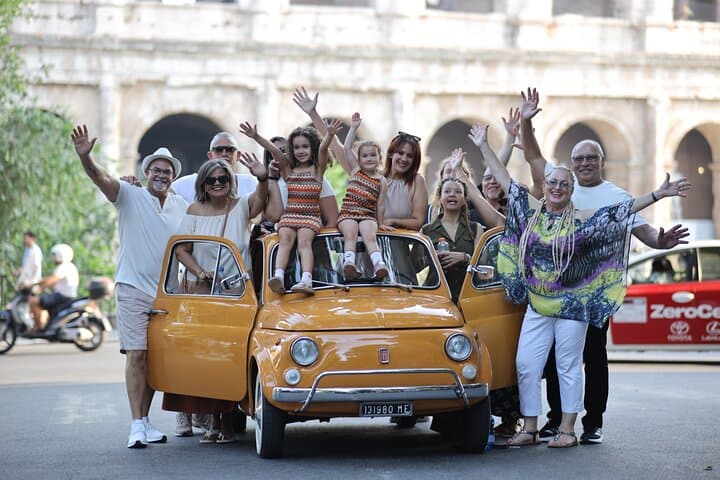 Fiat 500 Roma Serviço de fotografia profissional