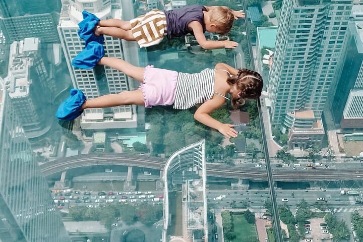 Bilhetes para o Mahanakhon SkyWalk em Banguecoque