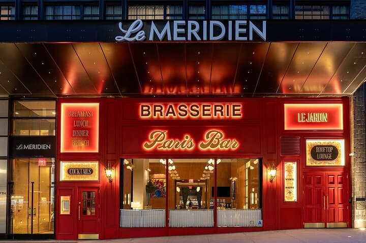 Almoço parisiense em Nova Iorque