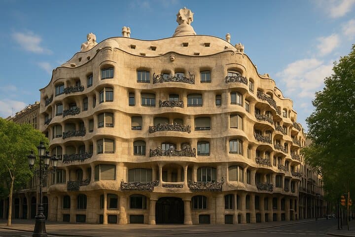 La Pedrera Casa Milà Tour Privado com Especialista Local Guia