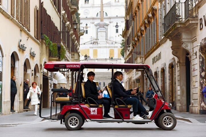 Tour de Roma em carrinho de golfe: Praças e Fontes de Roma