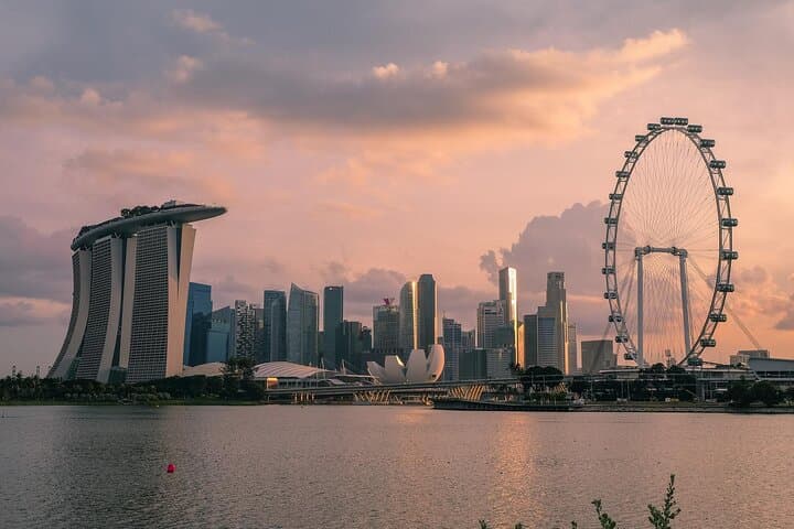 Turismo de comida e arquitetura em Singapura