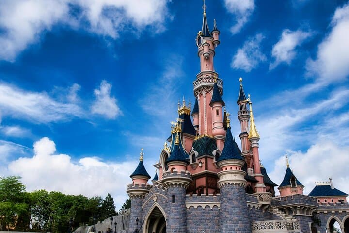 Transporte privado de um caminho de Disneyland Paris para Paris
