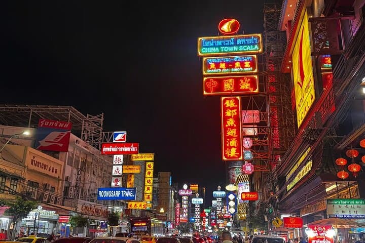 Street food Paraíso na Chinatown de Banguecoque